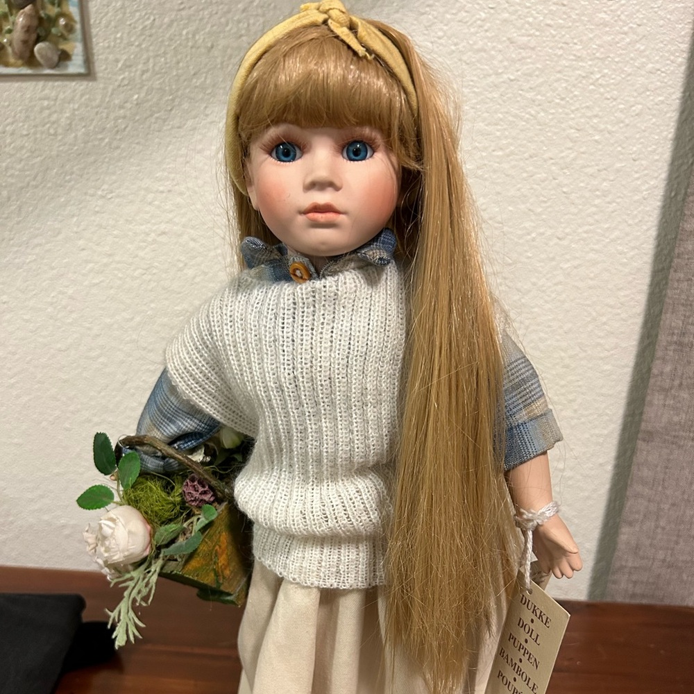Brigitte Frigast “Tilde” Porcelain Danish Doll